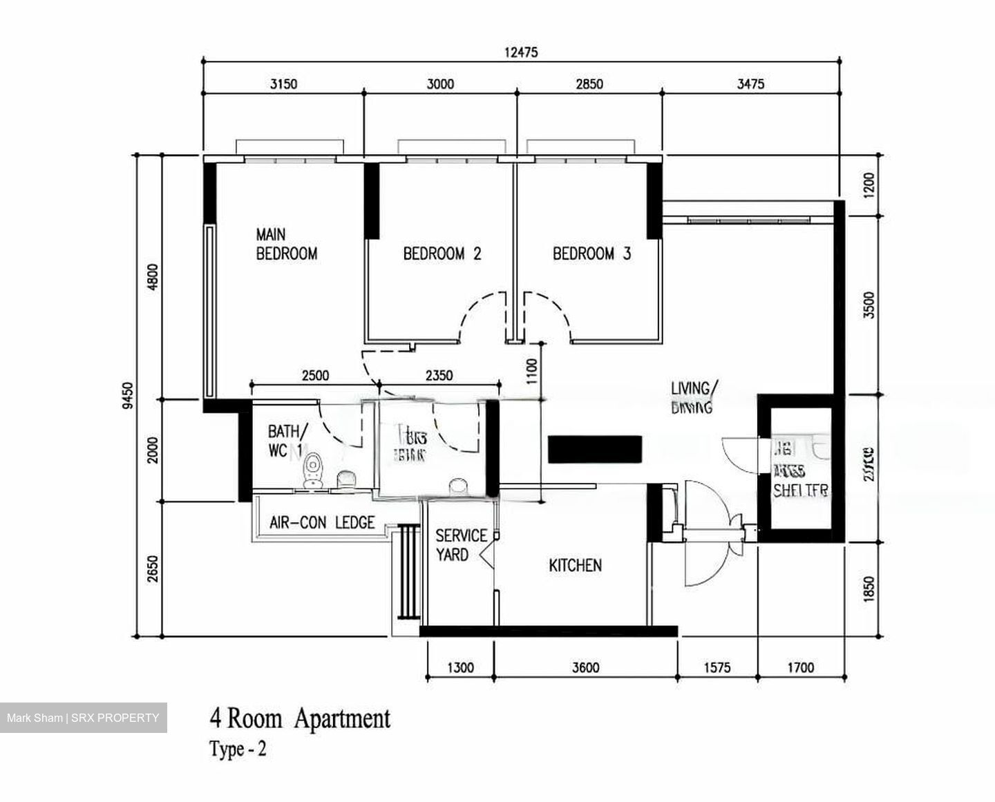 Blk 107A Eastbrook @ Canberra (Sembawang), HDB 4 Rooms #550374041